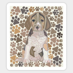 Cute dog design - gift for dog lover Sticker